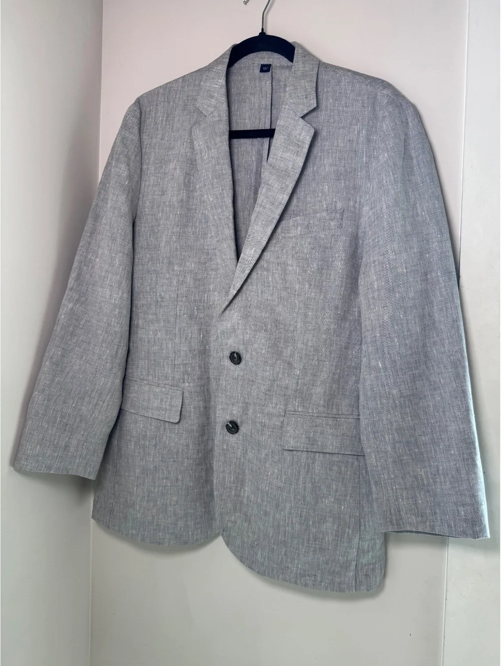 J.Crew Thompson Men's Light Gray 100% Linen Blazer, Size 38 - NWT